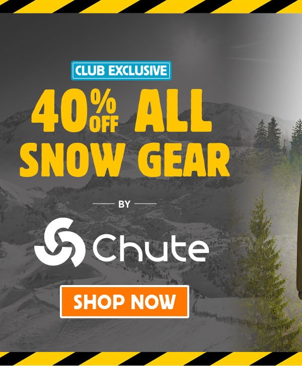 40% Off All Snow Gear by Chute