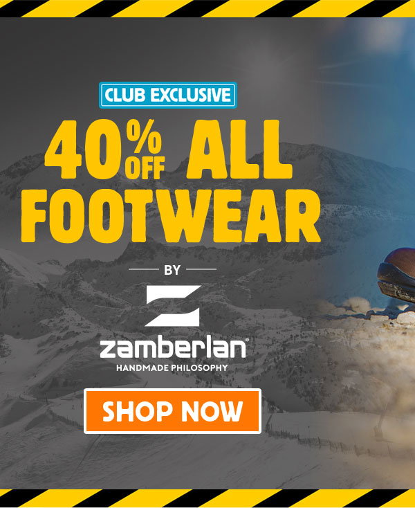 40% Off All Footwear by Zamberlan