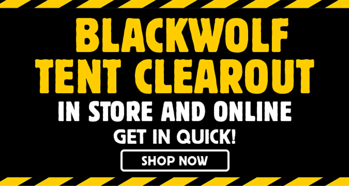Blackwolf Tent Clearout