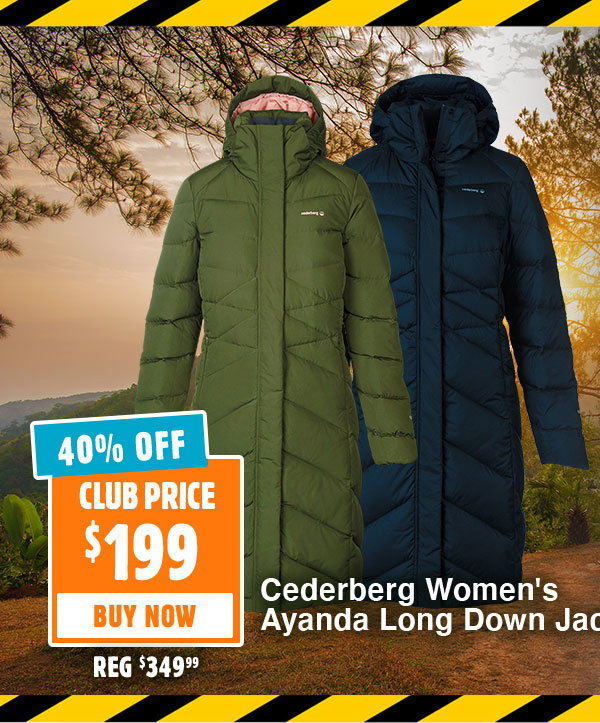 Cederberg Women's Ayanda Long Down Jacket