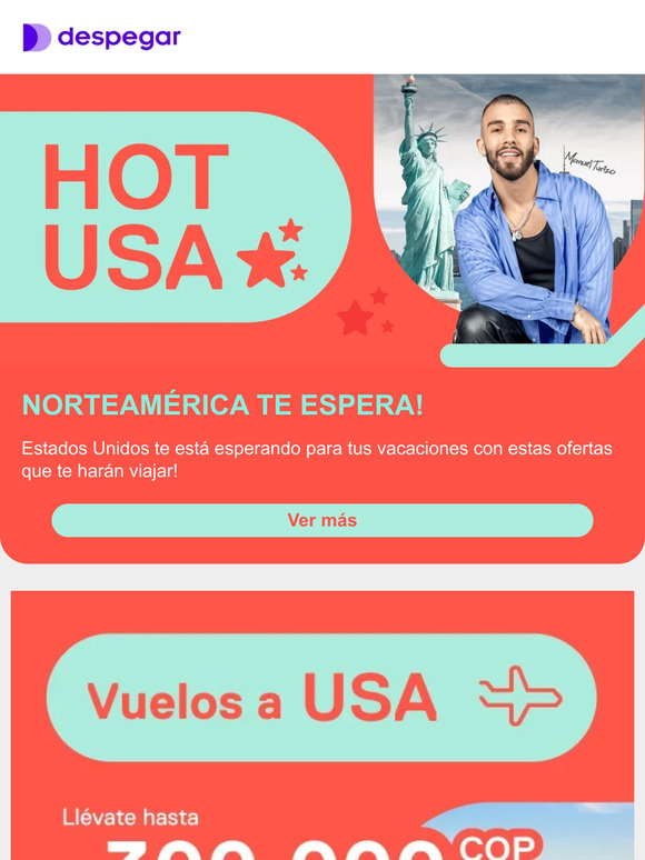 Próxima parada: ¡Estados Unidos! 🗽