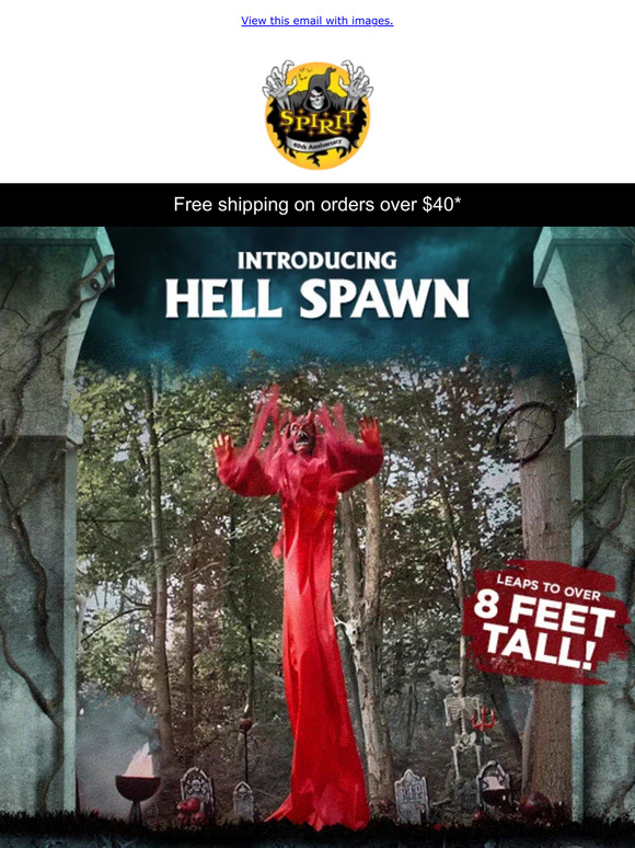 Spirit Halloween: 😈 NEW Animatronic: Hell Spawn! | Milled