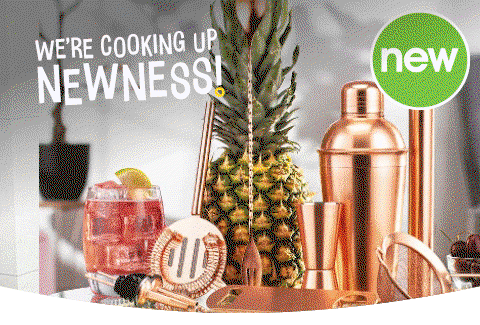 We're cooking up newness