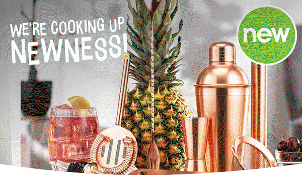 We're cooking up newness