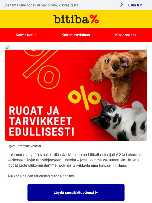 Jos avaat minut, säästät! 💸
