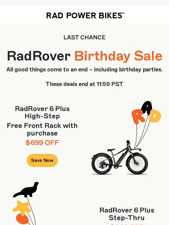 Final Hours! 🎂Sale wraps soon.