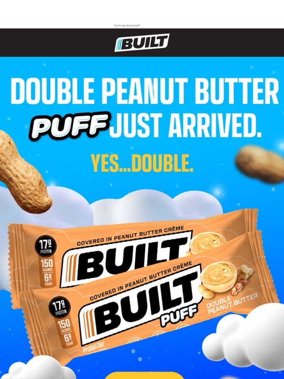 Built Bar NEW Double Peanut Butter Puffs! Milled