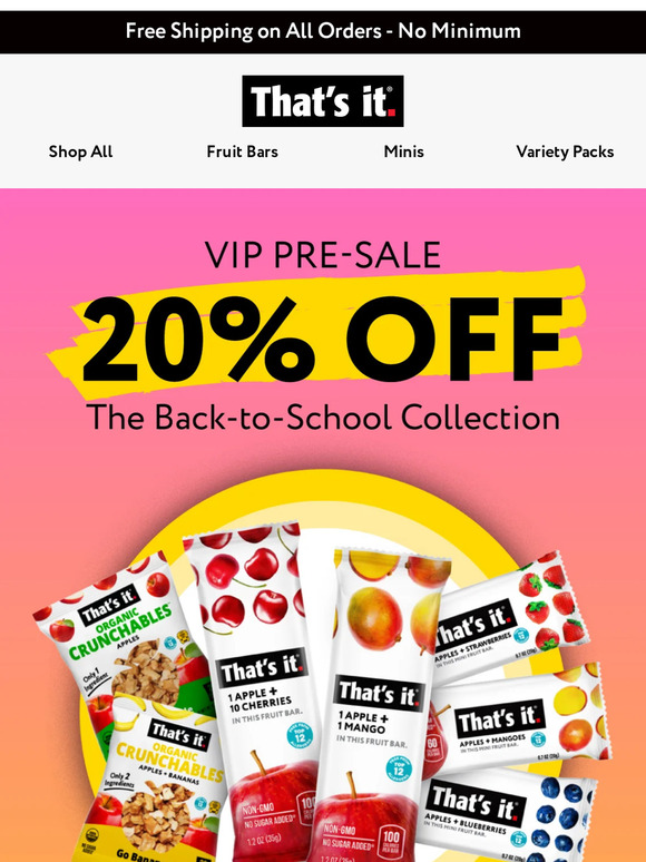 20% Off - Just for You