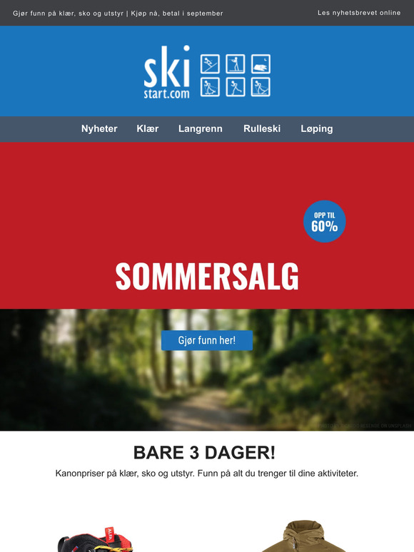 SOMMERSALG | 3 DAGER IGJEN