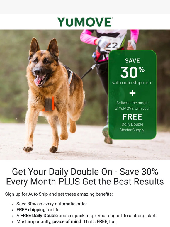 12 HOURS LEFT : 2 Huge Ways to Save & UP your Dog's Joint Health