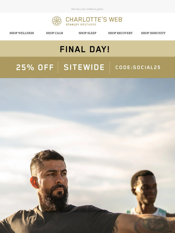 25% Off Sitewide Starts Now