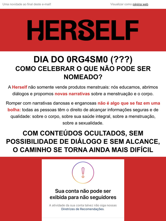 Dia do Orgasmo: nem tanto a celebrar...🤔