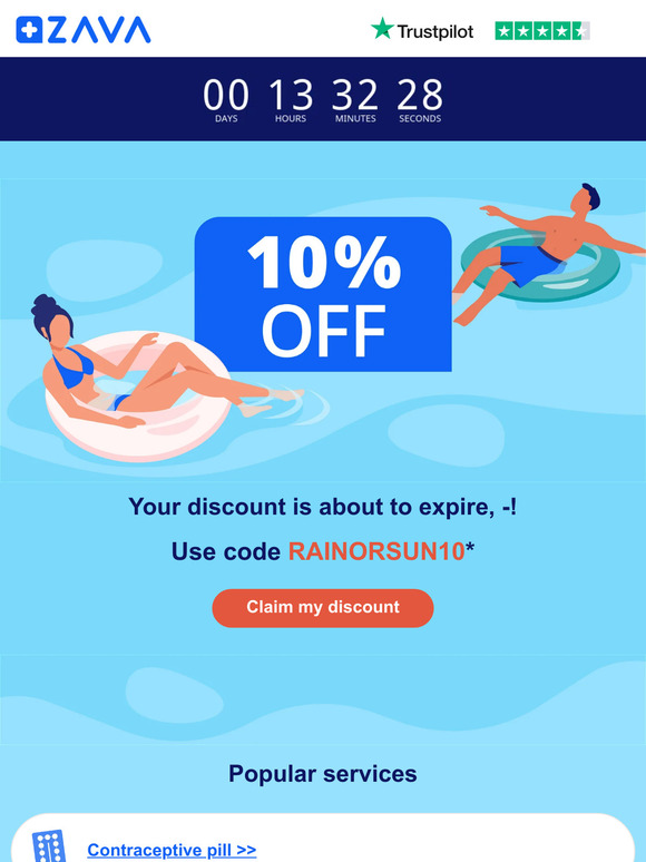 Last chance to save 10% on your consultation, —! ⏰🌤️