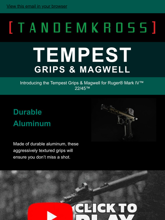 Tame the Storm with the Tempest Grips & Magwell 🌊