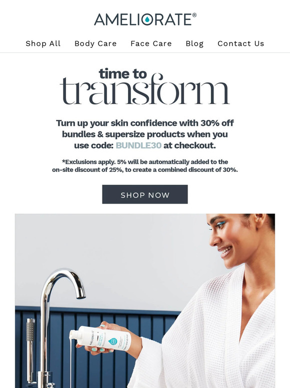 Get 30% off with this exclusive email 💙