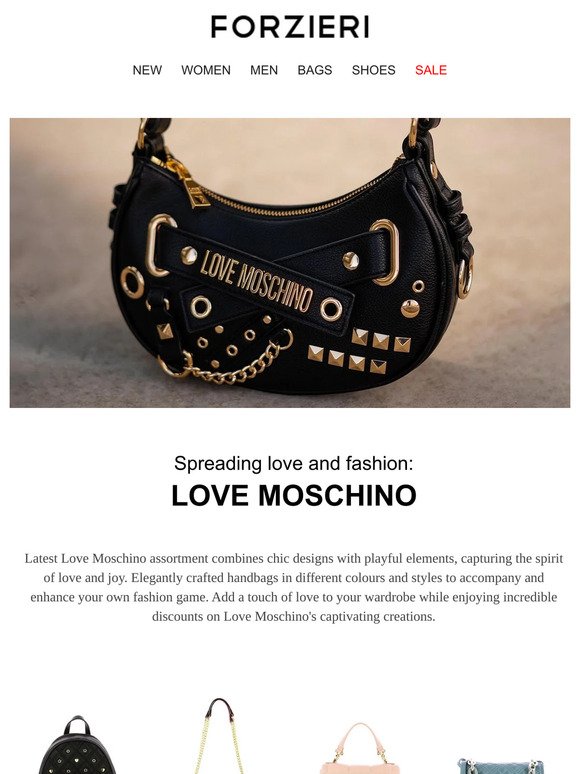 Romance and Style: Love Moschino collection sale is here!