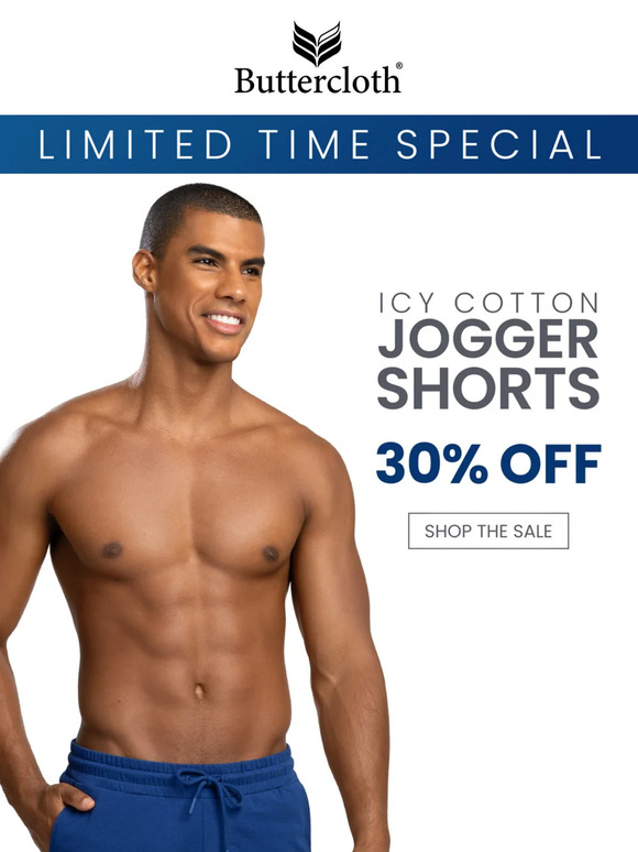 Experience the World's Most Comfortable Jogger Shorts & SAVE 30% OFF!