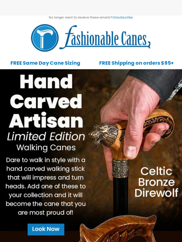Discover Exquisite Craftsmanship: Hand Carved Canes by Master Artisans!