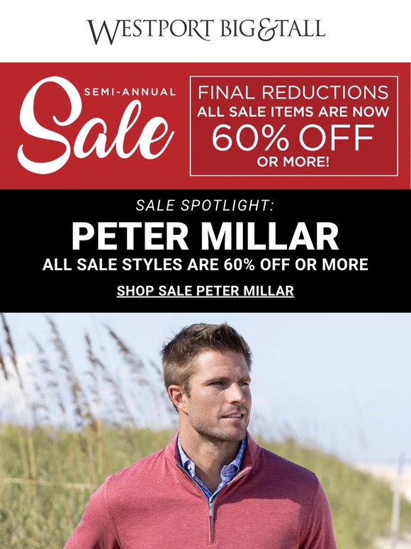 Peter Millar SALE: Now 60% Off!