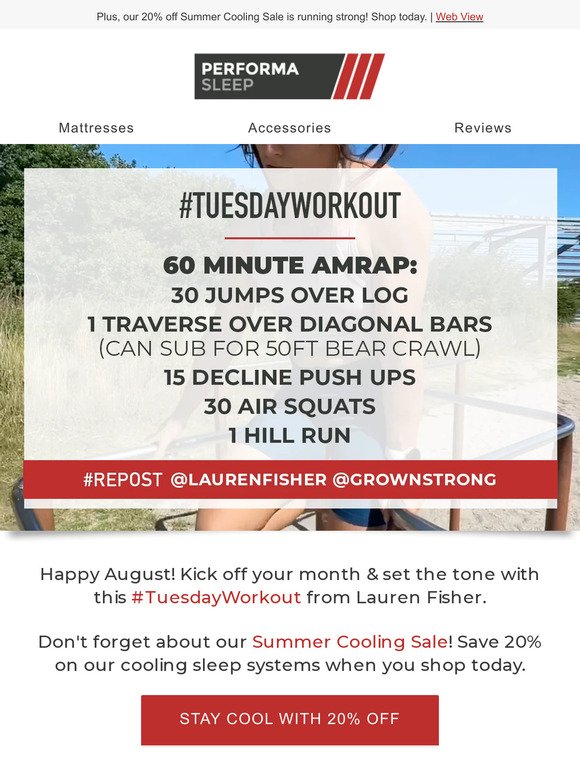 Kick Off August With This #TuesdayWorkout!