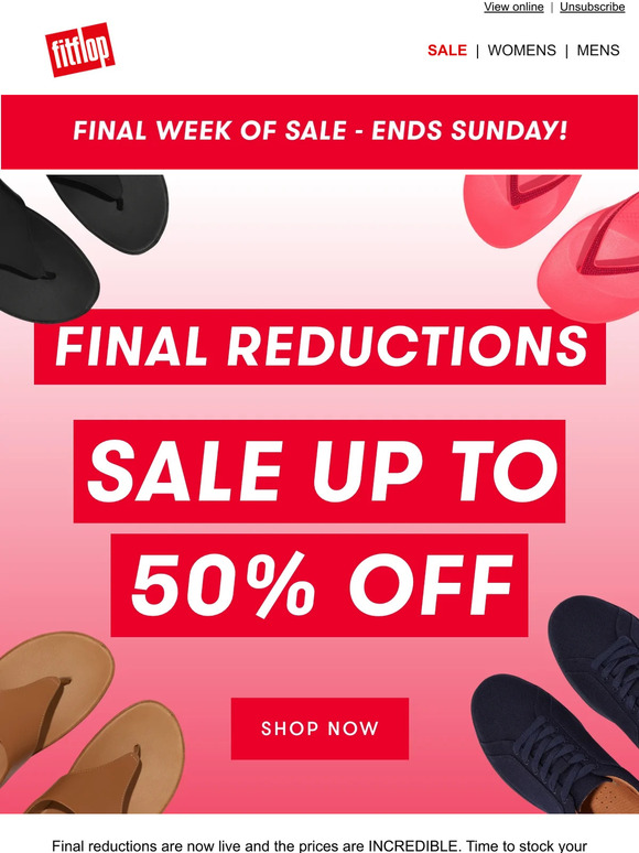 Final Sale Reductions - Make Your Move!