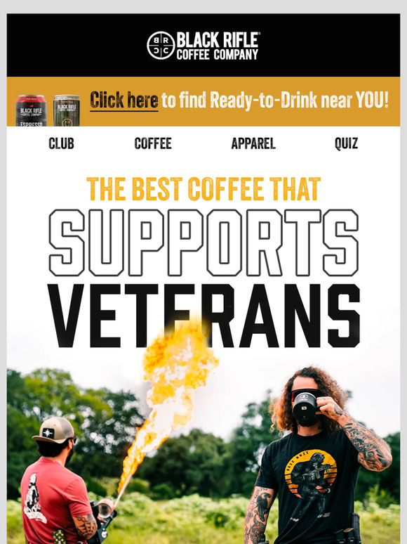 Black Rifle Coffee Open this if you deserve the BEST. Milled