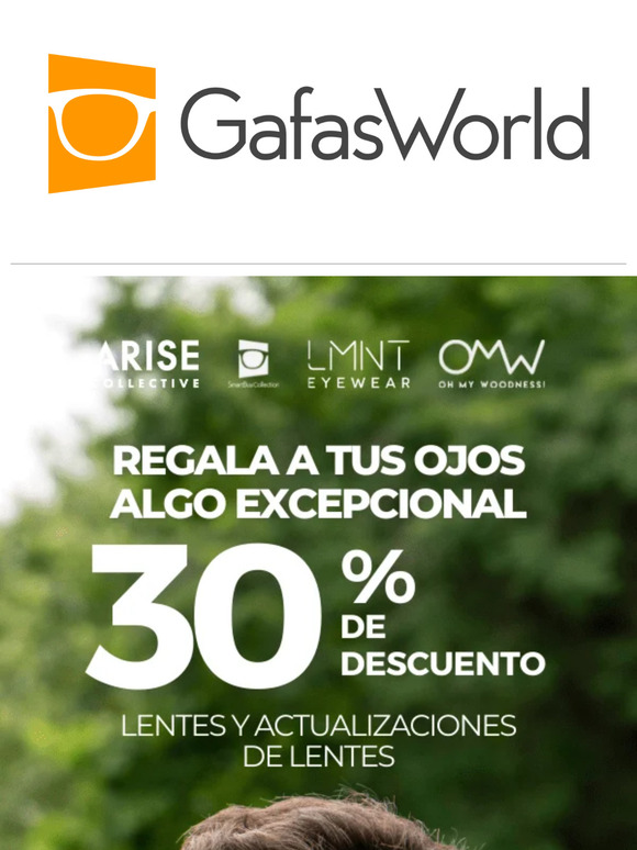 ¿Puedes leer esto? 😝 ¡30% de descuento en lentes!