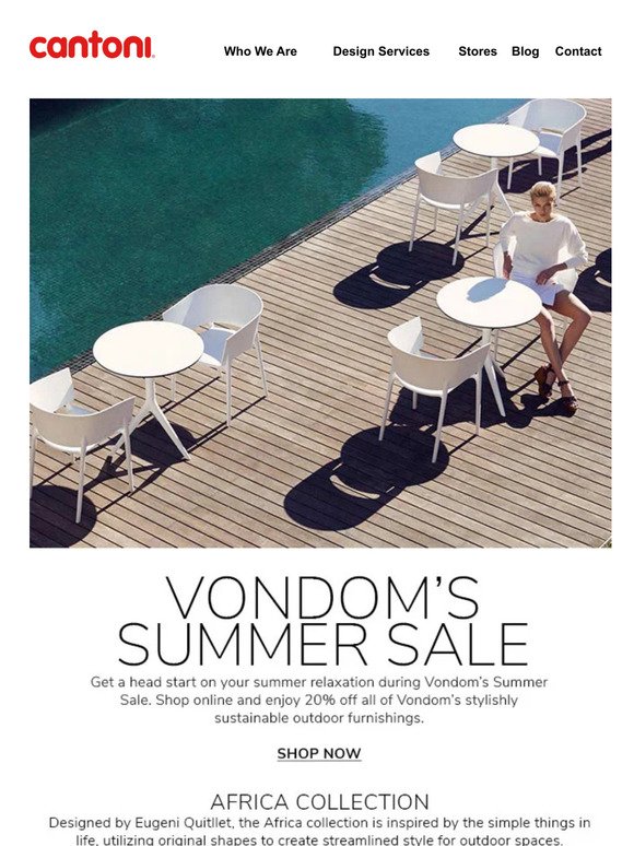 Save 20% on Vondom’s Durable Outdoor Designs