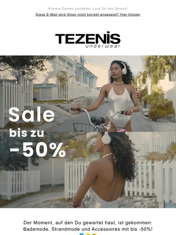 BADEMODE Sale bis zu -50% 🩱🏝️