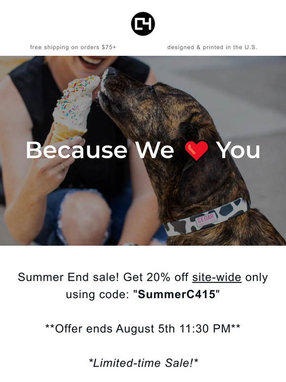 Yup, Summer End Sale is HERE!