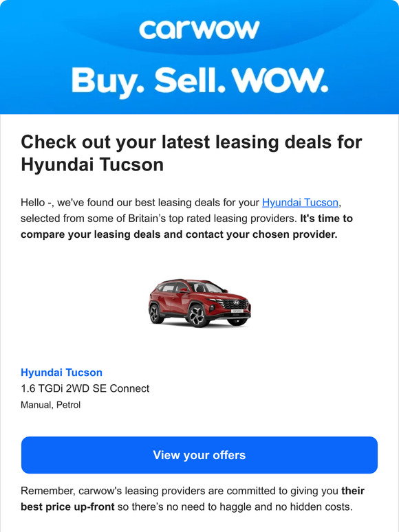 Carwow Leasing Angebotenull