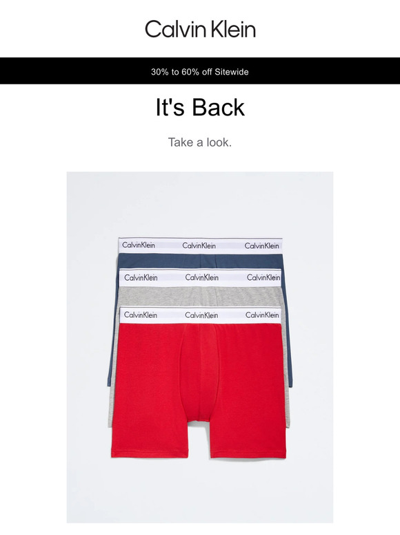 CALVIN KLEIN UNDERWEAR DADELAND