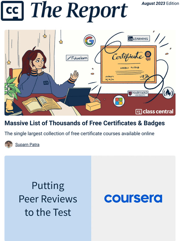 2023] 1000+ Free Digital Marketing Certificates & Badges — Class Central