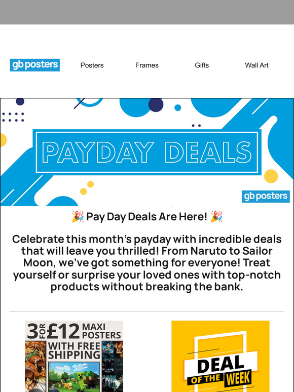 Celebrate Pay Day with Savings! 😍