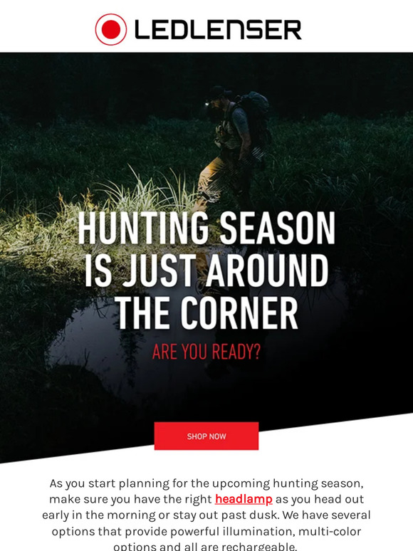 Our top headlamps for hunting season