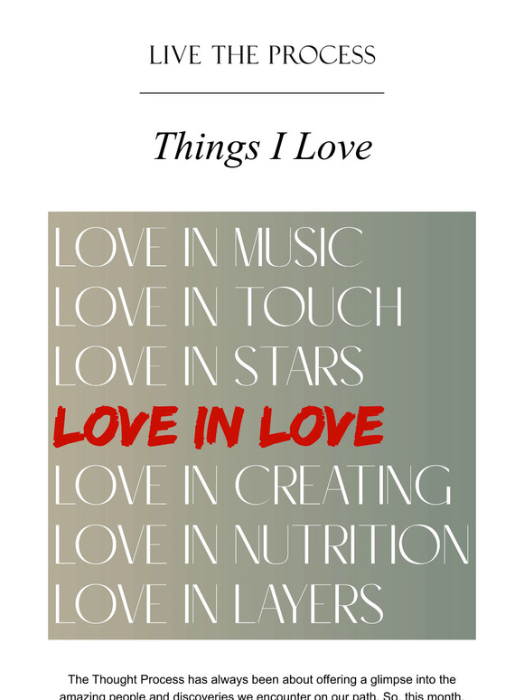 Things I Love