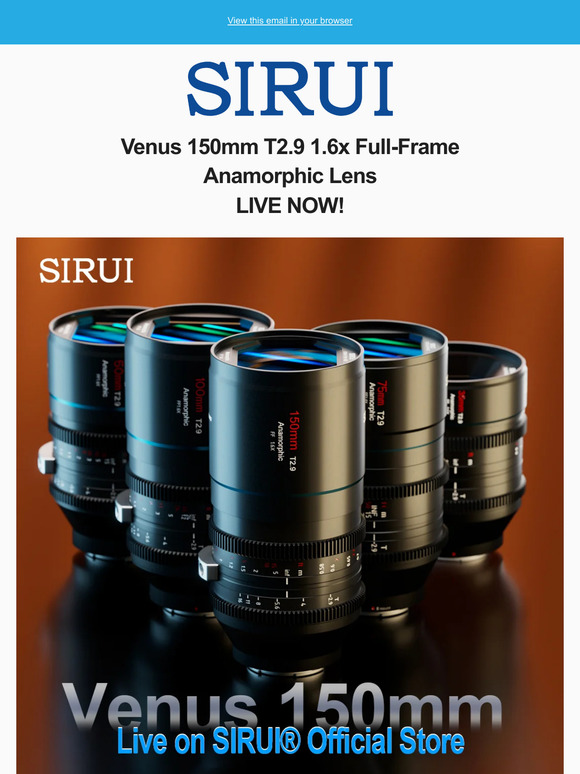 🎥Live Now！Venus 150mm 1.6x Reviews