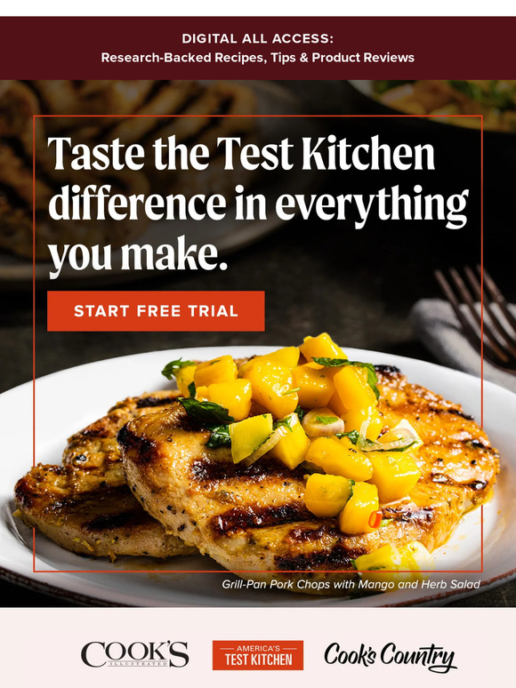 America's Test Kitchen Every recipe. Every technique. Every review