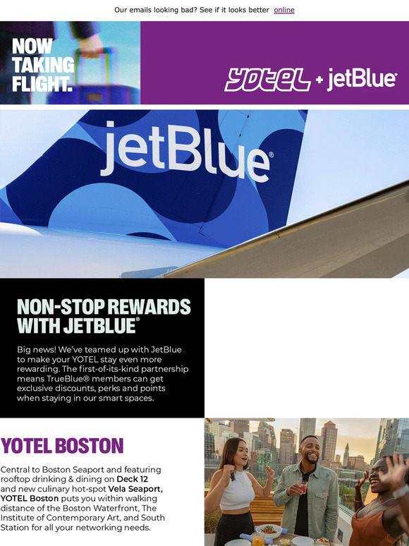 Non-Stop rewards with JetBlue