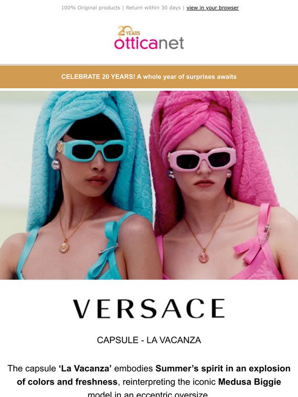 Versace ‘La Vacanza’ Preview