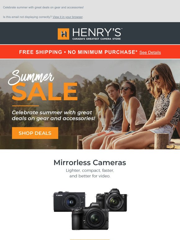 Save on Lenses, Accessories & More