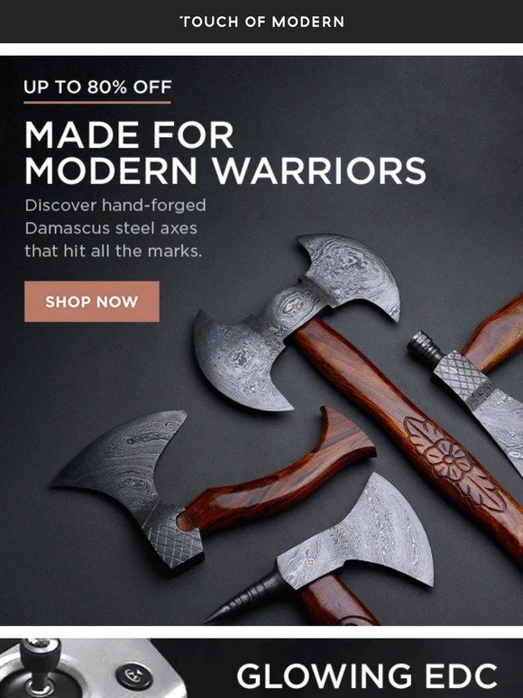 Up to 80% Off Damascus Steel Viking Axes