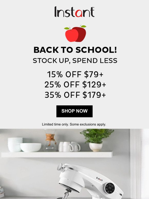New Back to School Savings 🤩