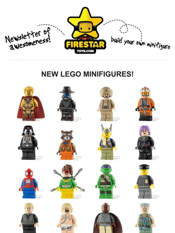 🔥 MiniFrenzy: Unveiling the Blocktastic World of New LEGO Minifigures, Torso Designs, and Adorable Animal Companions!🔥