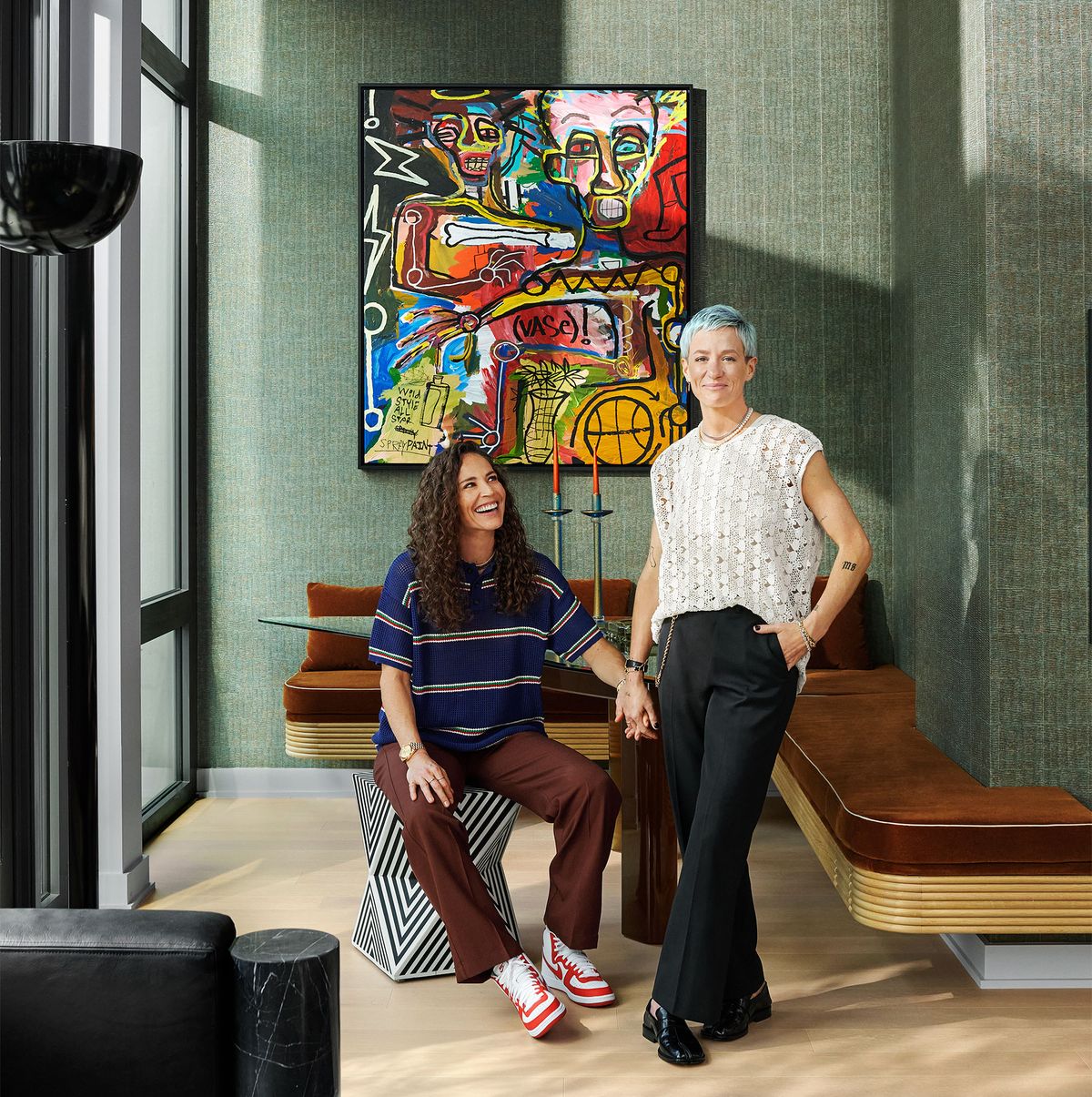 Step Inside Megan Rapinoe and Sue Bird’s Ultra-Stylish New York Apartment