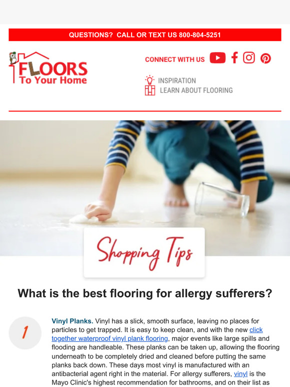 Floors To Your Home Best Flooring Options For Allergy Sufferers In
