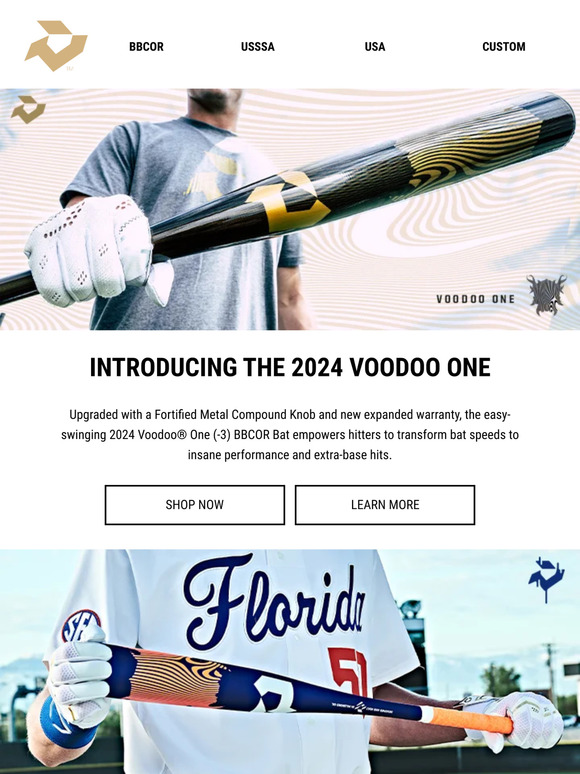 Wilson Sporting Goods AVAILABLE NOW 2024 Voodoo One Milled   C@2x 