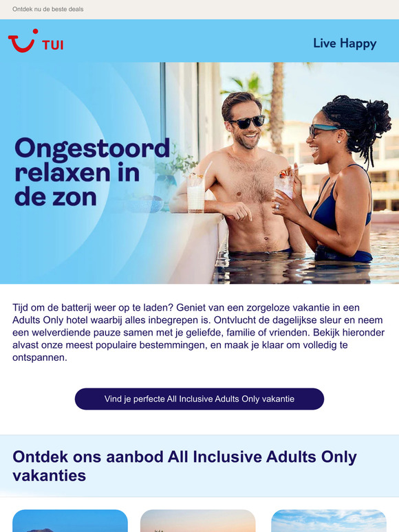All Inclusive genieten in een Adults Only hotel