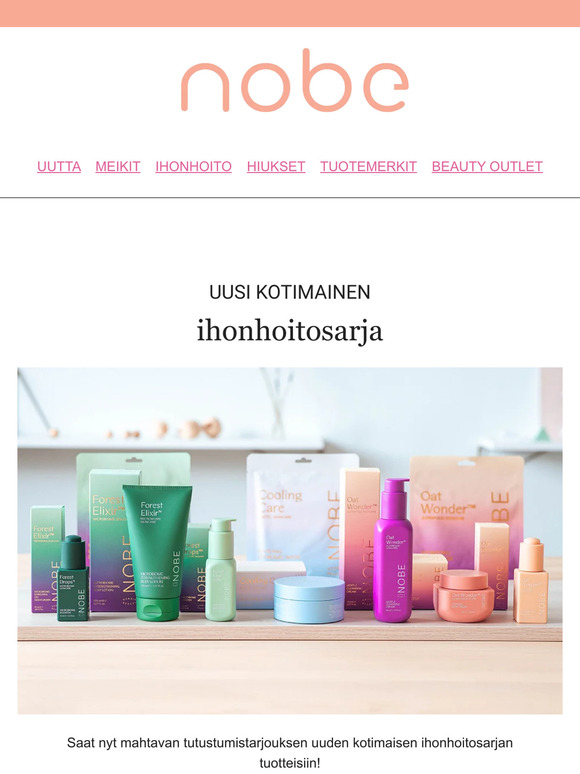 UUSI KOTIMAINEN IHONHOITOSARJA 🌿