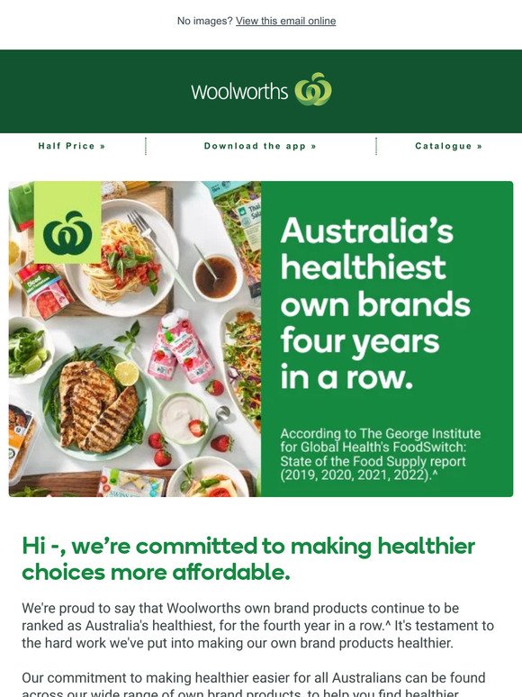 —, we're committed to making healthier choices more affordable